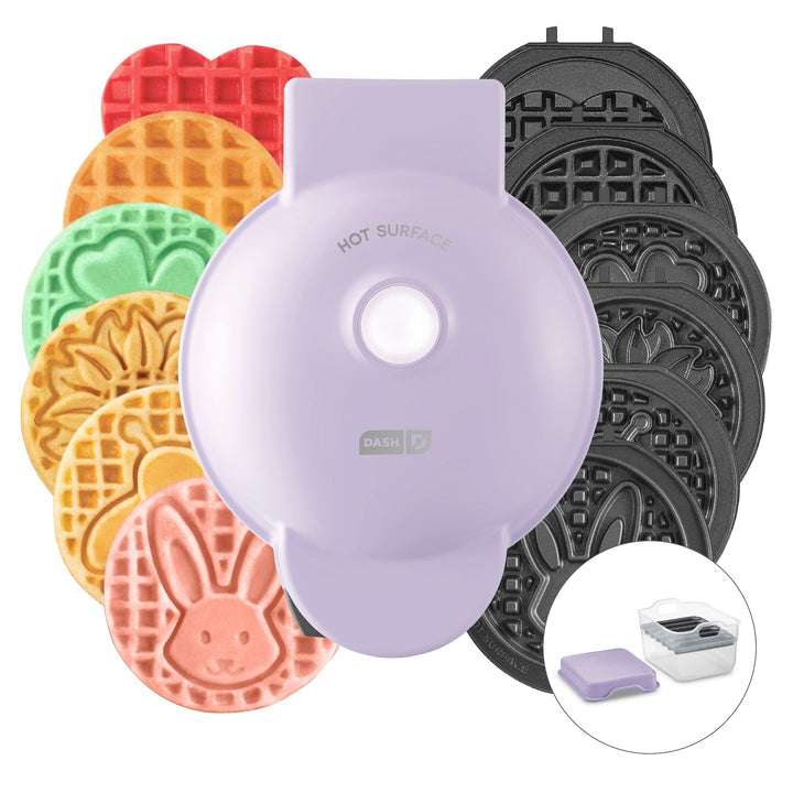 MultiMaker Mini System with Removable Plates: Waffle & Griddle P2